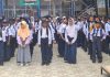 UPT SPF SMPN 23 SISWA MELAKSANAKAN MPLS DISEKOLAH