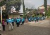 SISWA UPT SPF SMPN 32 MAKASSAR GELAR KEGIATAN OLAHRAGA DI LAPANGAN SEKOLAH
